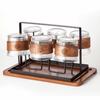 With Tray Tea Cup Rack Durable Water Cup Shelf Cup Accessories Glass Cup Stand  Hospitality