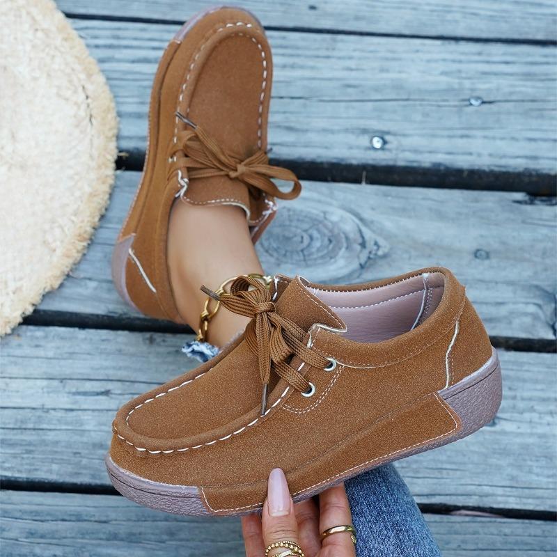 Large-sized Flat Shoes, New Thick-soled Board Shoes, Fashionable Sports Casual Shoes, Board Shoes