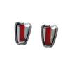 For Land Rover Discovery 3/4 LR3 LR4 2004-2016 ABS Bright Silver Car Front Wiper Nozzle Cover Trim Car Accessories