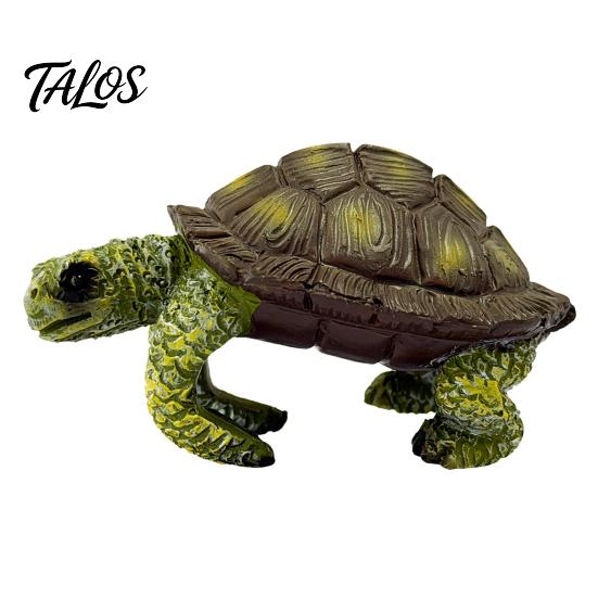 Turtle Figurines for Fish Tank Decor Cute Climbing Flower Pot Huggers, Resin Animal Planter Waterproof Garden Edges, Decorative Ornaments Indoor
