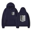 Attack on Titan Survey Corps Men's Hoodies Boys Harajuku Girls Pullover Fancy Music Gift Loose Comfortable Sweatshirt