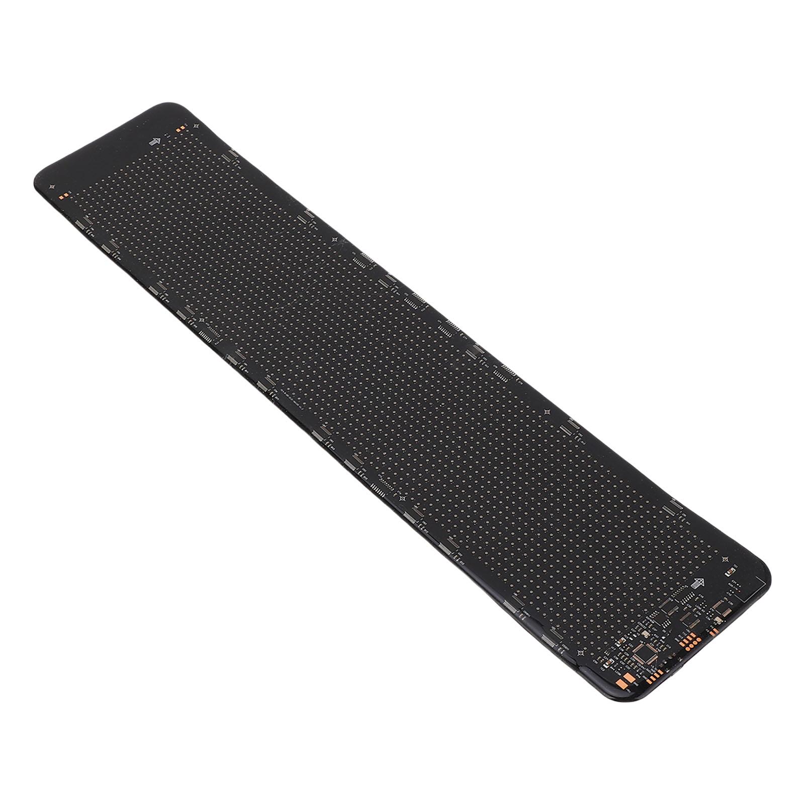 

Flexible LED Display Panel Programmable Dynamic Colorful Eye Sign Soft Screen 96x20 Px