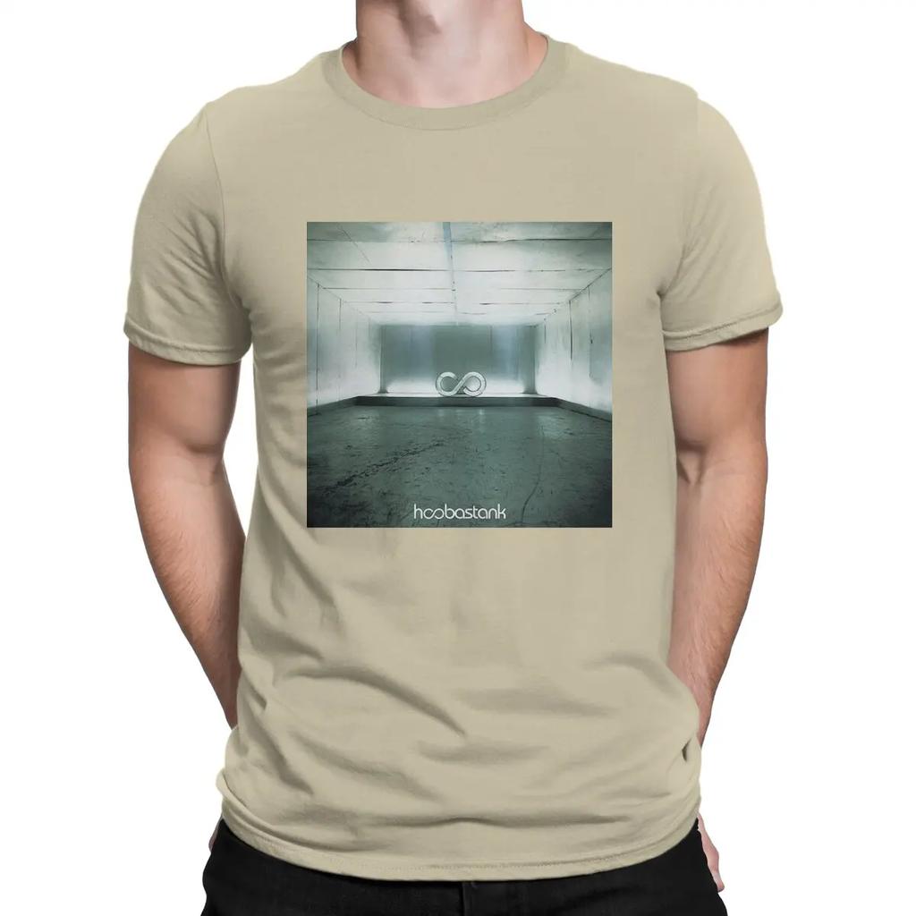 Funny Series Sampler Music T-Shirt for Men Crewneck 100% Cotton T Shirt Hoobastank Short Sleeve Tees New Arrival Clothes
