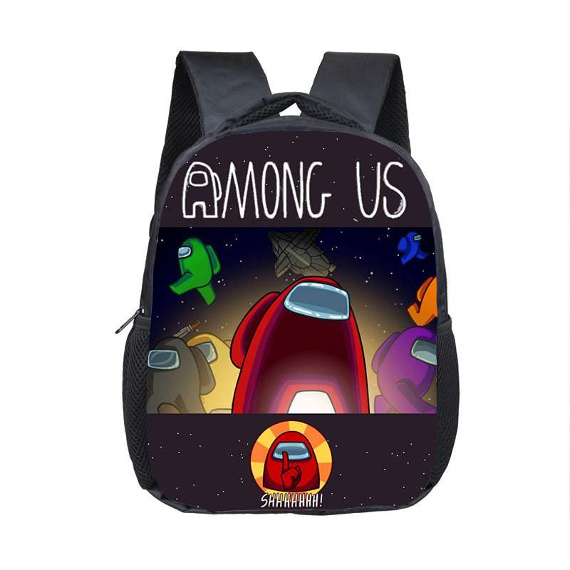 Students Spaceman Backpack Schoolbag Travel Bag Shoulderbag Bookbag