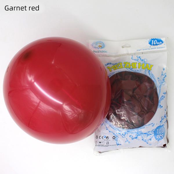 10-Inch Retro Transparent Wedding & Birthday Balloon Set