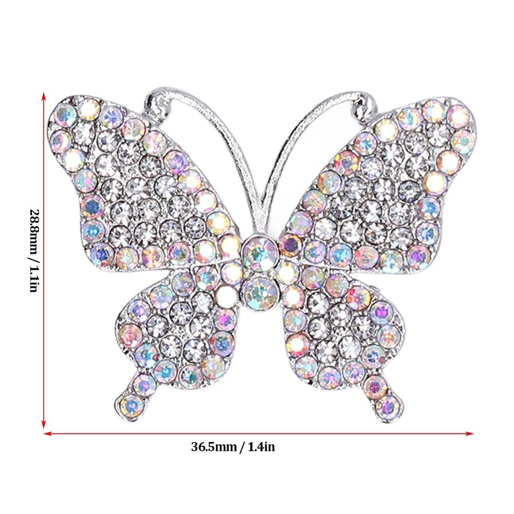 5pcs Lightweight DIY Brooch Cute Appearance Butterfly Brooch Art Deco Brooch  Birthday Party