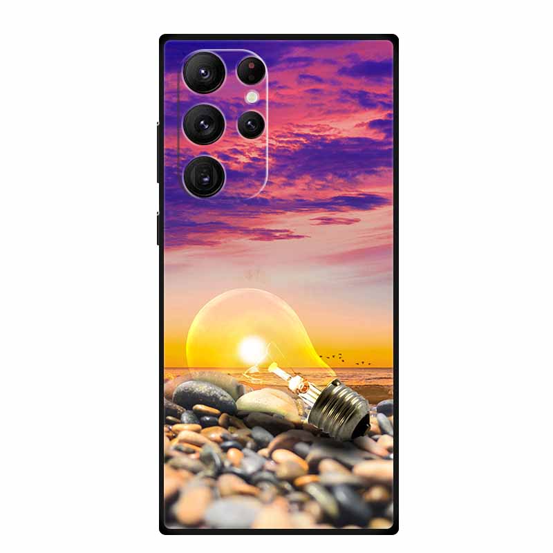 For Samsung S25 Ultra 5G Cases S25 Plus Wolf Lion Soft TPU Silicone Phone Case for Samsung Galaxy S25 5G Back Cover S25+ Painted