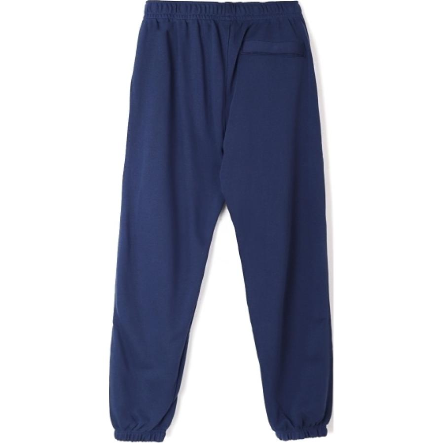 Nike Club Logo Embroidered Elastic Waistband Cuffed Sports Pants Men bottoms Navy-Blue FB7687-410
