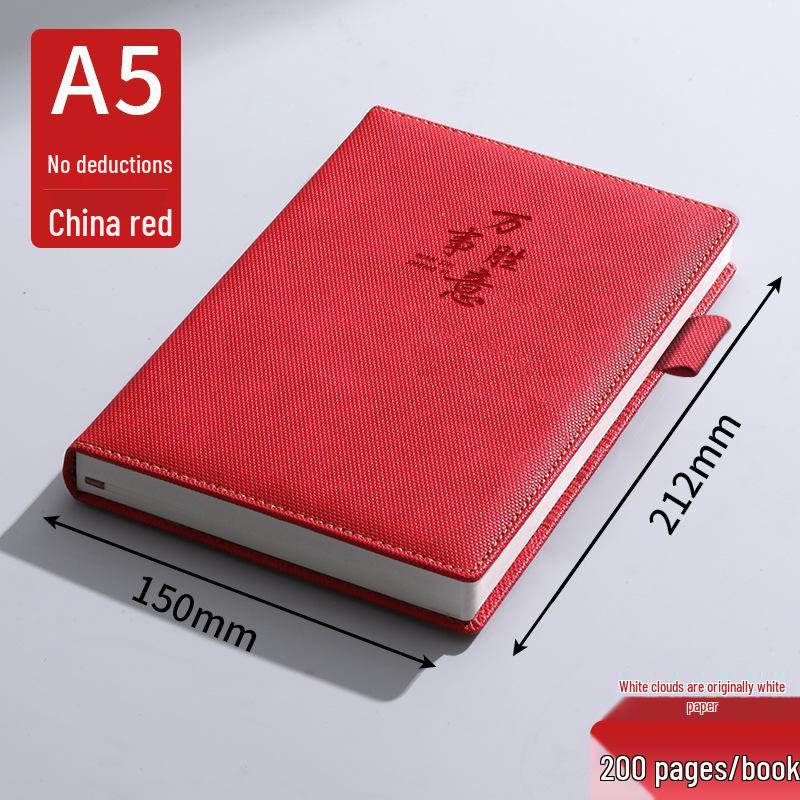 A5 Custom Logo Thickened Business Notebook Gift Set with Diary