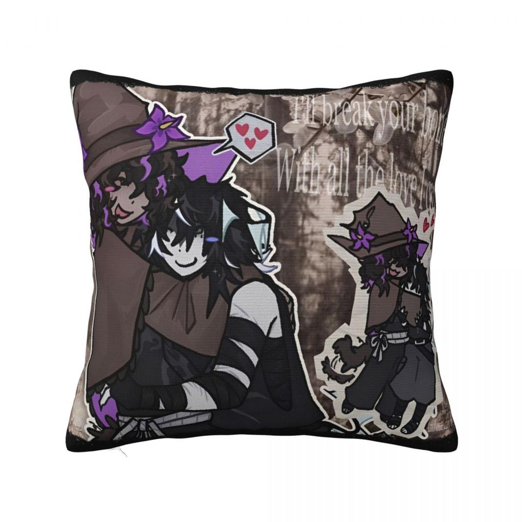 Azuretime Anime Pillow Cases Azure Two Time Game Cushion Cover Custom Polyester Decorative Pillowcase For Bed 18"