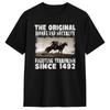 Homeland Security Fighting Terrorism T Shirt Summer  Pure Cotton TShirts For Unisexs Casual Tee Shirt Short Sleeve Aesthetic Tees
