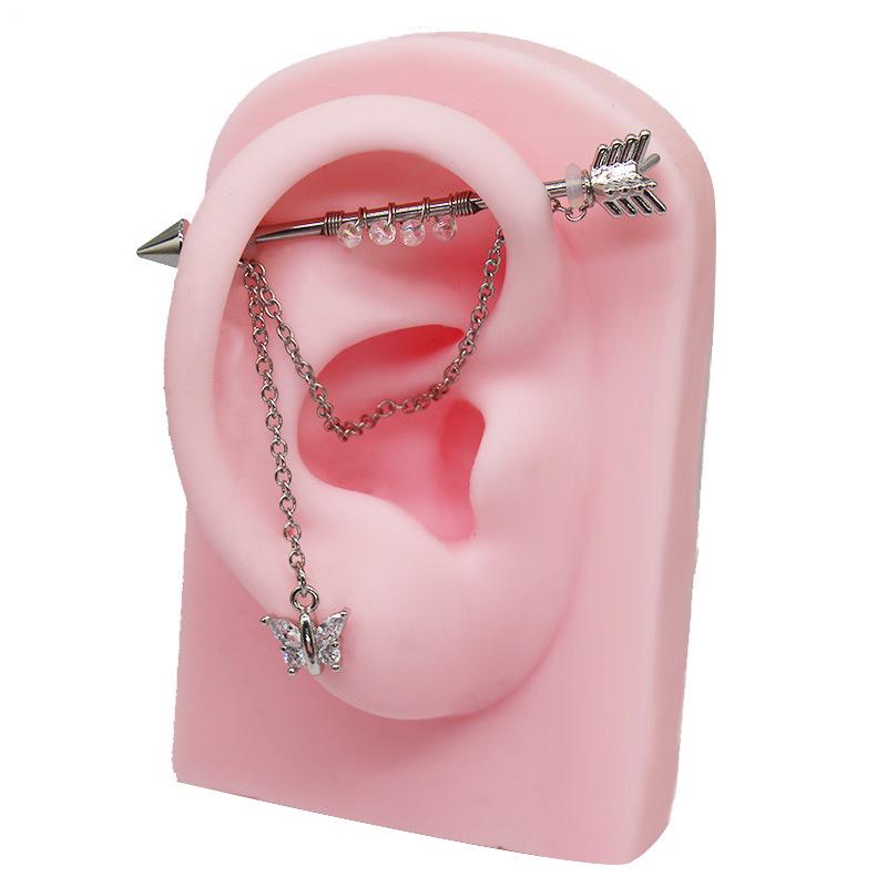 Gaibei European & American Cross-Border Ear Bridge & Bone Nail Chain Piercing
