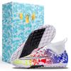 High top football shoes men and women adults children students AG spikes artificial grass adult TF broken nails training shoes