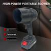 1500W Handheld Fan Air Blower 31000RPM Brushless Stepless Speed Cleanner Dust Blower Electric Violent Air Fan for Car Snow Remov