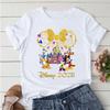 2025 Disney Trip Graphic T-shirt Mickey Minnie Mouse Printed T Shirts Women Short Sleeve Clothing Fashion Female Streetwear Tops