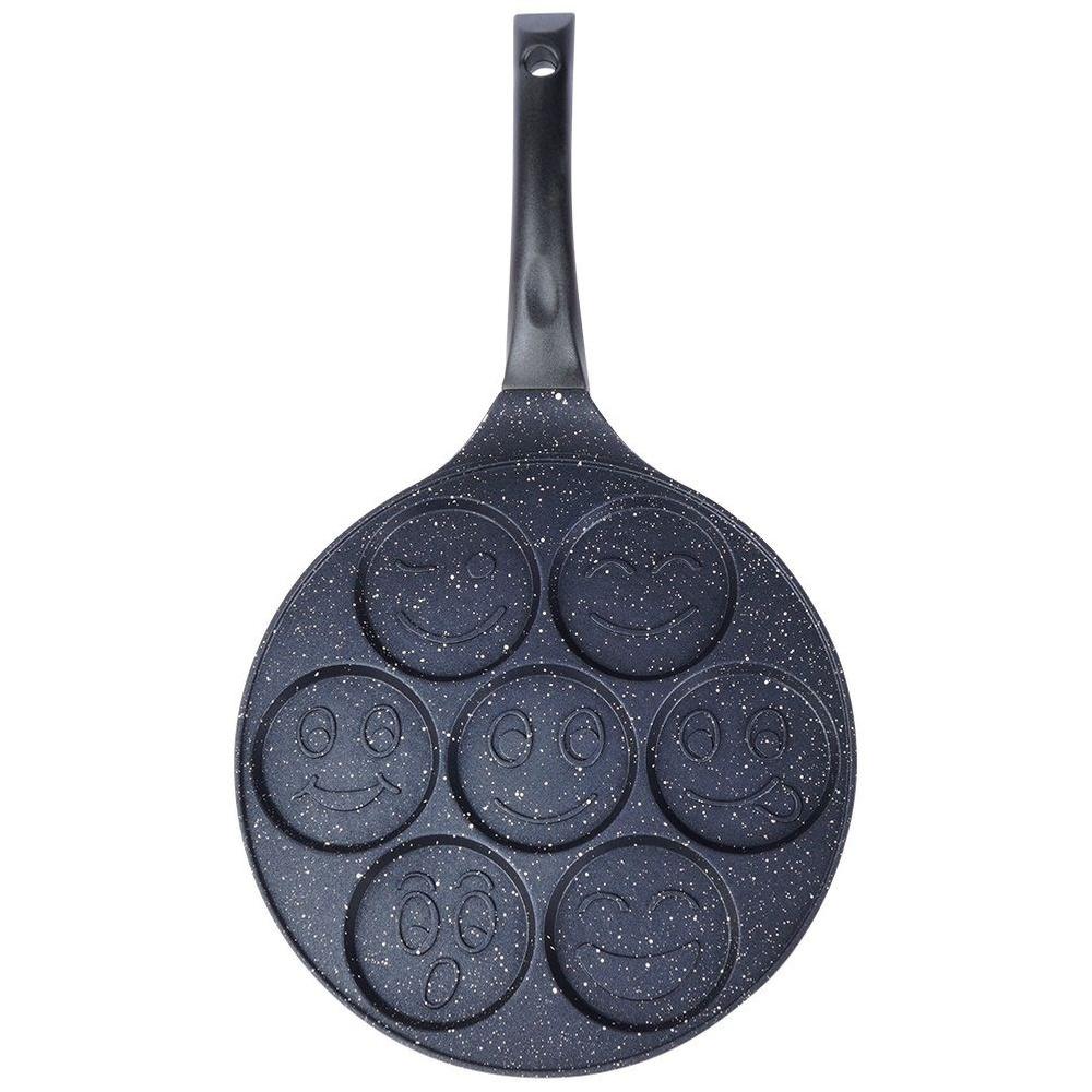 Patelnia Granitowa do Jajek Sadzonych Jajka Placki Naleśniki Pancakes Buźki