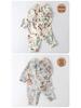 Unisex Baby Wool-Silk Romper: Warm, Padded Autumn-Winter Crawling Suit for Newborns