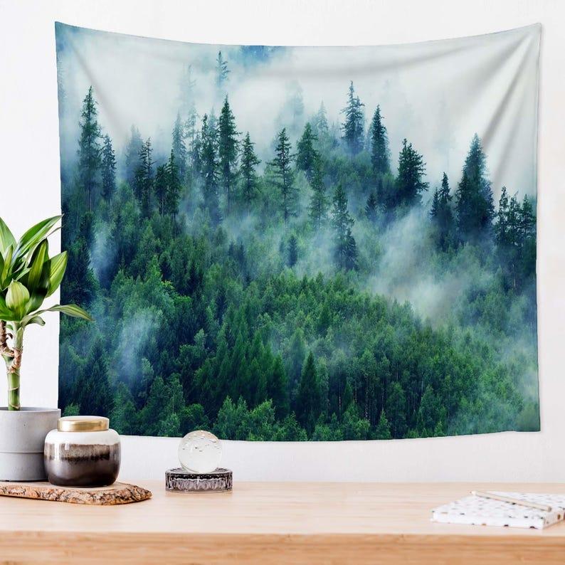 forest tapestry 75x100