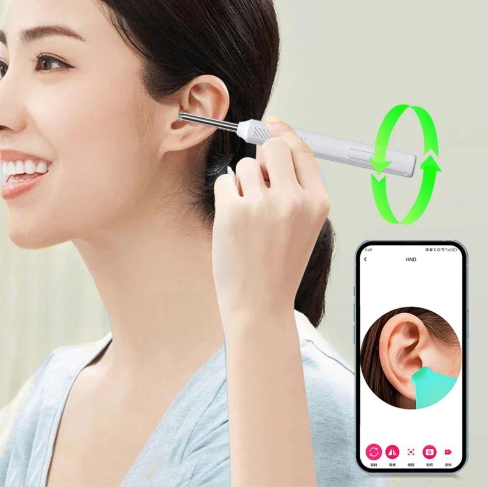 Smart Ear Cleaner Full Set HD Camera Wireless Otoscope Ear Wax Removal Tools  Teeth Inspection