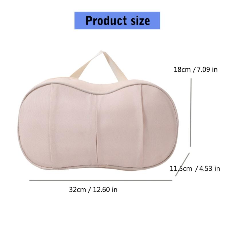 1 Piece Compact Lingerie Travel Case For Bras Panties Socks Multiple Pocket Design Portable Foldable Holiday Storage Accessory