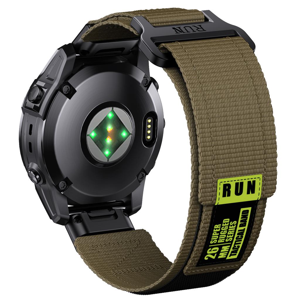 QuickFit 22mm Uhrenarmband für Garmin Fenix 8 47mm, Fenix 7/6 Pro Armbänder, Nylon Ersatzarmband für Epix 2, Forerunner 955 945
