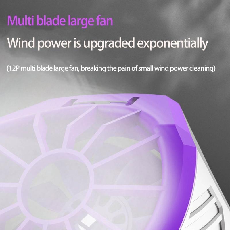 Highly Power Cordless Leaf Blower With 2Batteries For Outdoor Cleaning 110V Powerful Motor Light Weights Ergonomic Grip