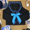 Authentic Japanese Blue Sailor Uniform - Bad Girl Academy Style (Women's Intermediate Set)
