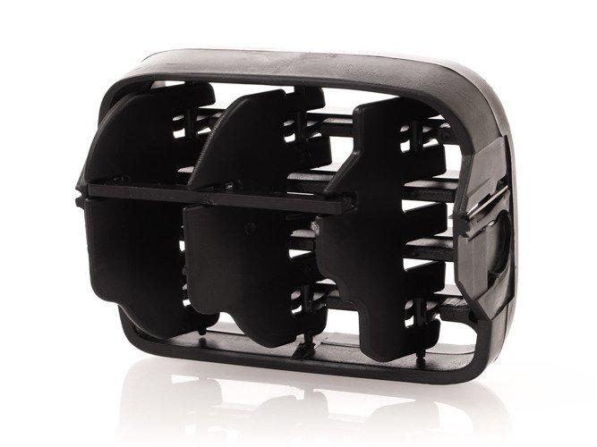 Renault Clio II 98-01 air vent in the center console BLACK left
