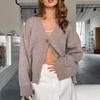 Women Autumn Winter Knitted Cardigans Sweaters Single Breasted Long Sleeve Outerwear Sweater Coats