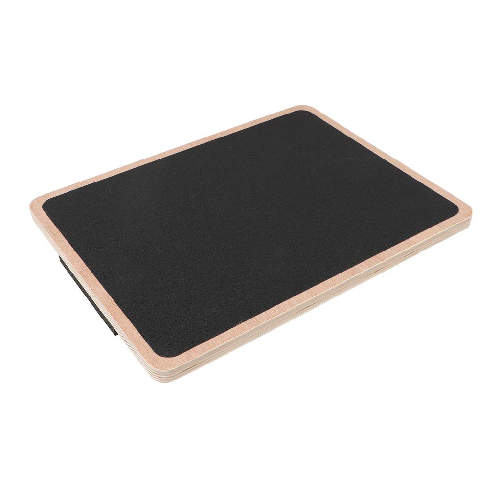 Rocker Board for Standing Desk Physical Anti Slip Ankle Stretching Core Training Wooden Balancing