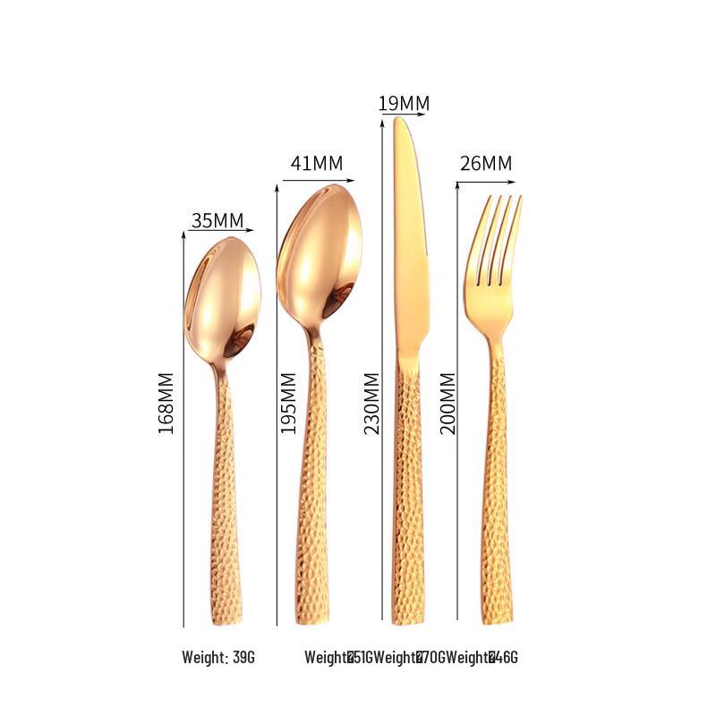 

ZISIZ Water Cube Stainless Steel Cutlery Set