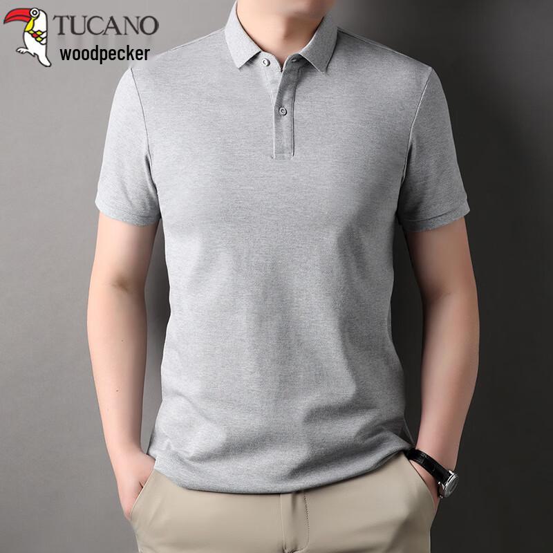 Tucano Men s Pure Cotton Short Sleeve POLO Shirt L