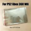 100pcs Dustproof Game Disc Protective Bags for PS1 2 3 4 5 NS NS2 Wii Xbox360 3DS NDS