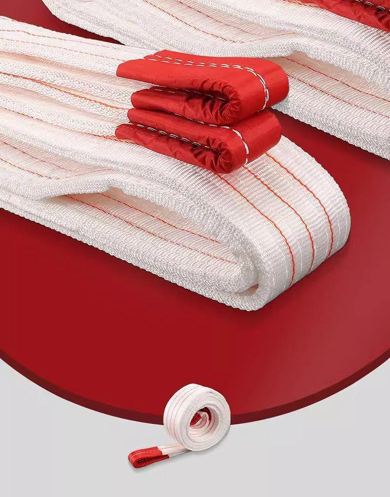 Heavy-Duty Thickened Lifting Sling with Special Ring - 3 to 5 Tons Capacity