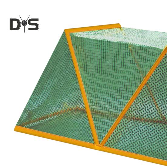 Garden Row Accelerator Plant Tent Foldable Plant Net Cage Greenhouse Cover Raised Garden Beds Plant Protector for Garden Rows Protects Vegetables