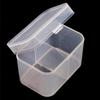 Japanese Nail Art Towel & Cotton Pad Storage Box with Double Compartment