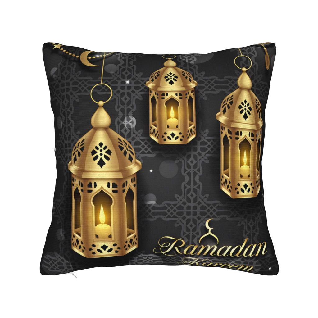 Ramadan Lantern Pillow Cover Fashion Pillow Case For Sofa Car Home Decor Soft Cushion Cover Gift