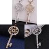 Korean Style Long Sweater Chain With Key Pendant For Women Gift