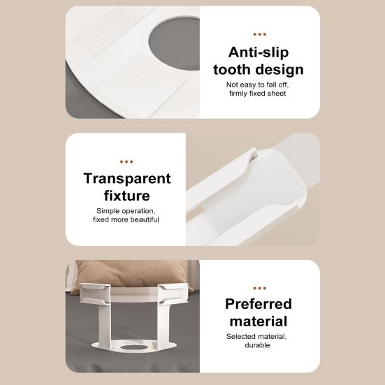 4/8 Pcs Bed Sheet Holder Mattress Sheet Fasteners Corner Fitted Sheet Straps Keeps Sheets Firm And Tight for All Mattress Sizes