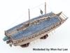 Trifactory 16th Century Korean Navy Turtle Ship Type B 3D Printer Kit 1/350 MU-02 (Ship)