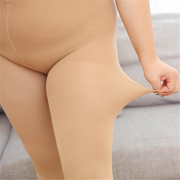 Spring and Autumn Extra Large Size Leggings - 200lb Plus Size European and American Pantyhose