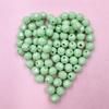 100Pcs Round Beads 7.5*8mm Multi-cut Solid Color Mobile Phone Chain Accessories Bracelet Gift Children's Necklace Acrylic Bag
