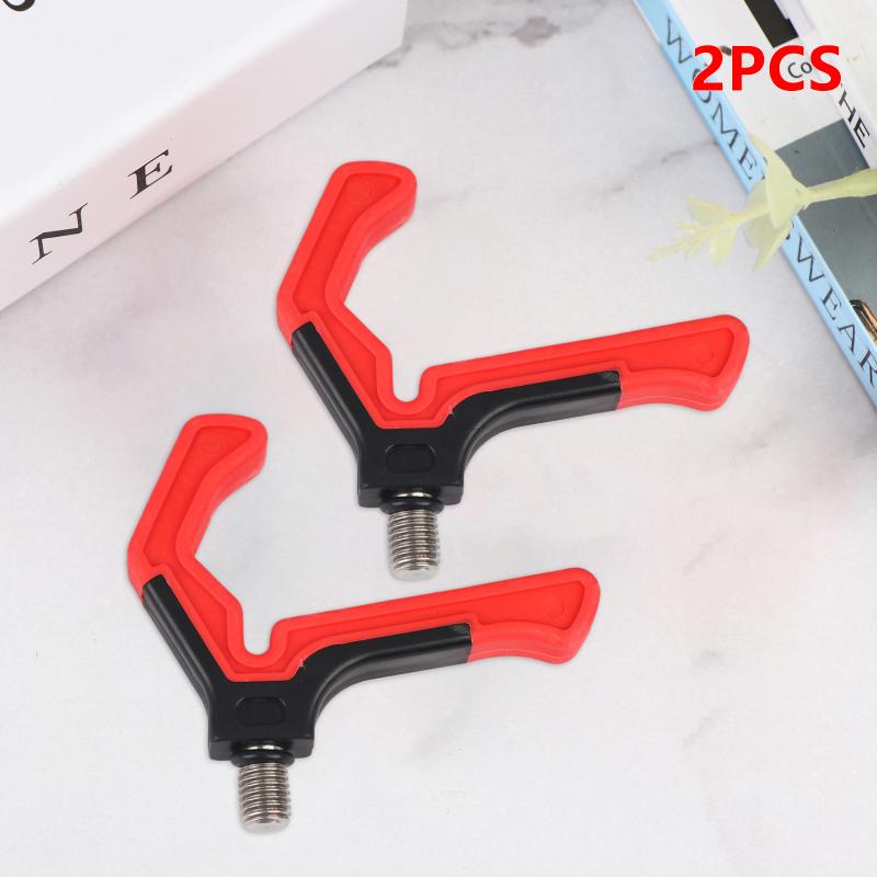 Feeder Bracket Head L-Shaped Bracket Head Sea Rod Bracket Fork Accessories British 3/8 Thread