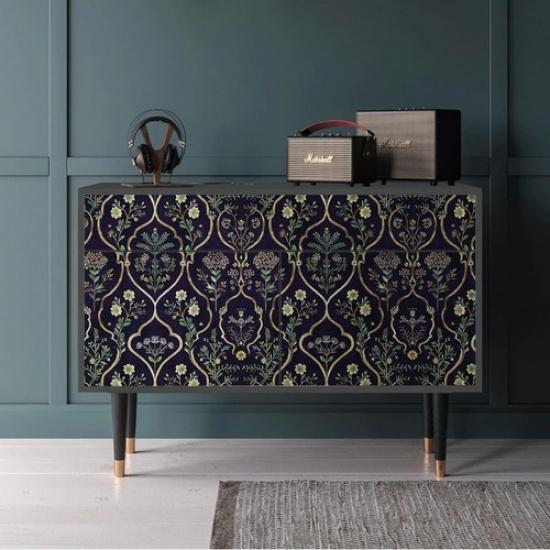 Floral Peel and Stick Wallpaper Vintage Floral Contact Paper 15.7inchx196.8in