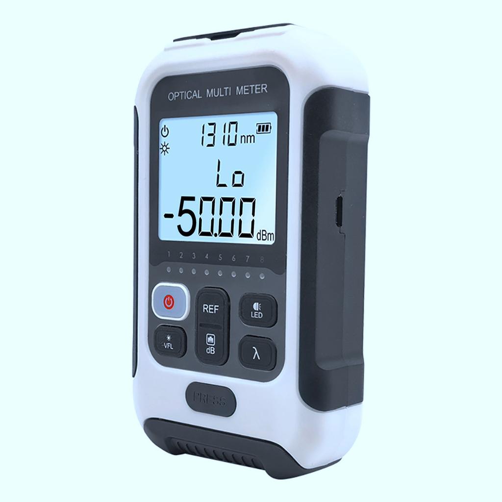 Multifunctional Optical Power Meter White Sensitive Fiber Tester for Communication Engineering