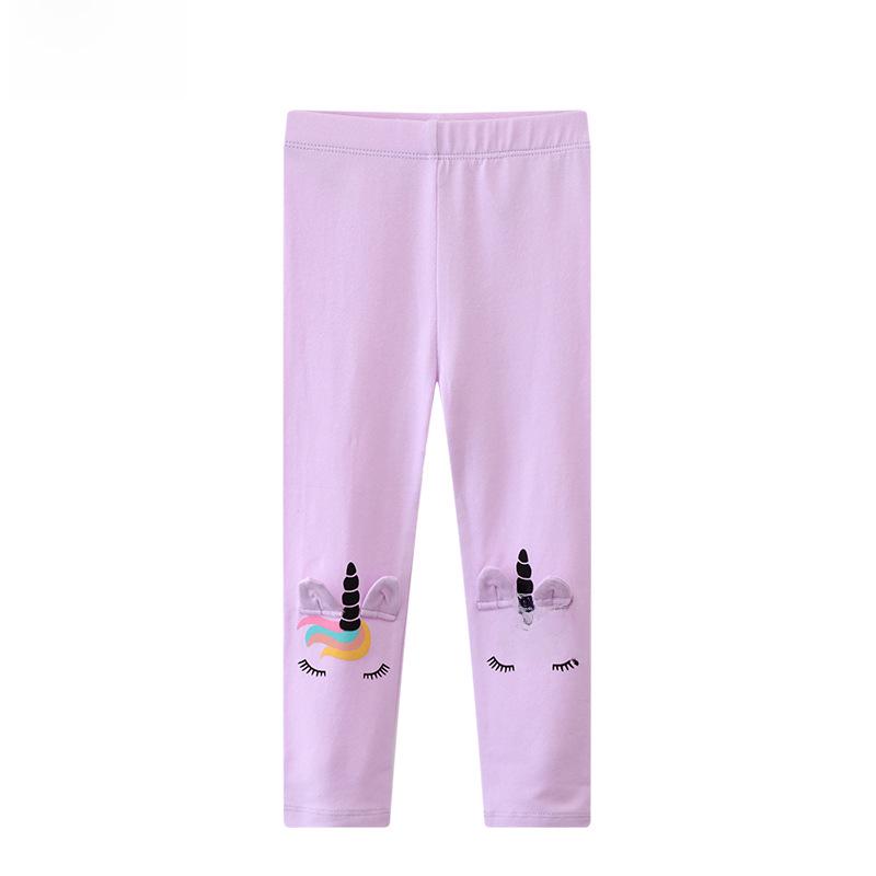 

2023 Осень Девочки Вязаный Эластичный Верхняя одежда Леггинсы - Европейский и Американский Стиль Label 3T, height 90-95cm