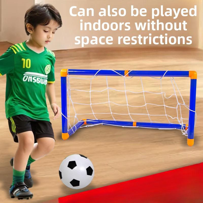 Children's Soccer Door Combination Outdoor Indoor Sports Interactive Toy Disassembly DIY Sports Soccer Frame