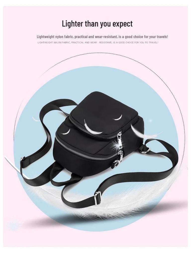 2025 Women's Fashionable Waterproof Canvas Mini Backpack