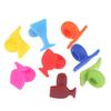 8Pcs Silicone Wine Glass Shape Wine Glass Marker Drinking Cup Identifier