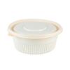 Biodegradable Corn Starch Round Bowls with Lids